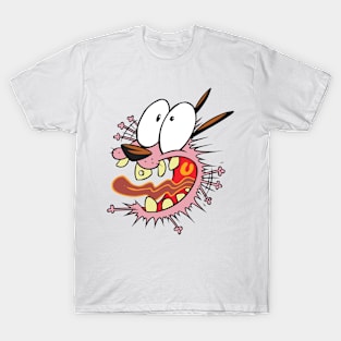 Courage Cartoon T-Shirt